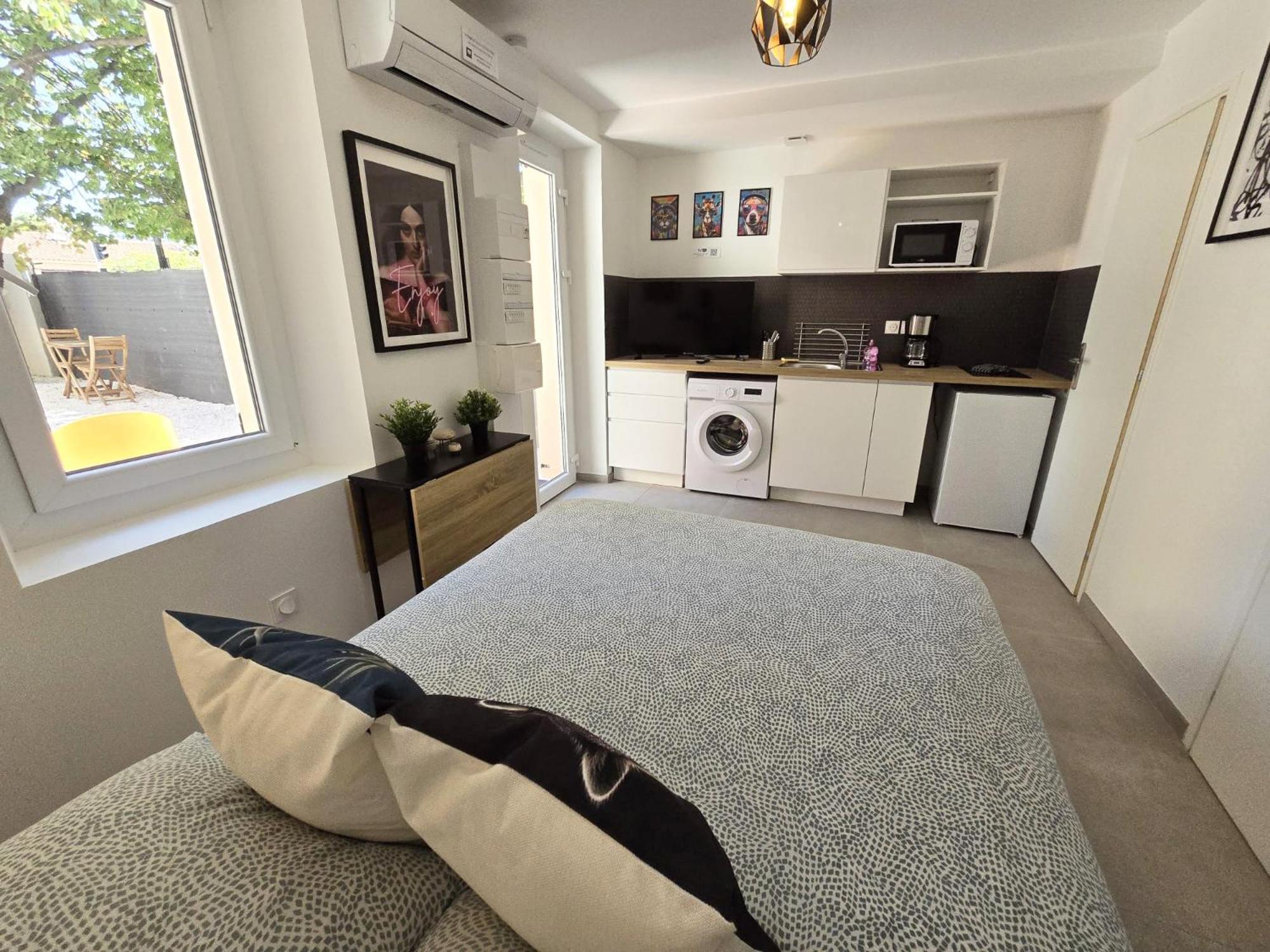 Gregbnb - Studio 17M2 - Terrasse - Clim - Ouest - 5 Tolone Esterno foto