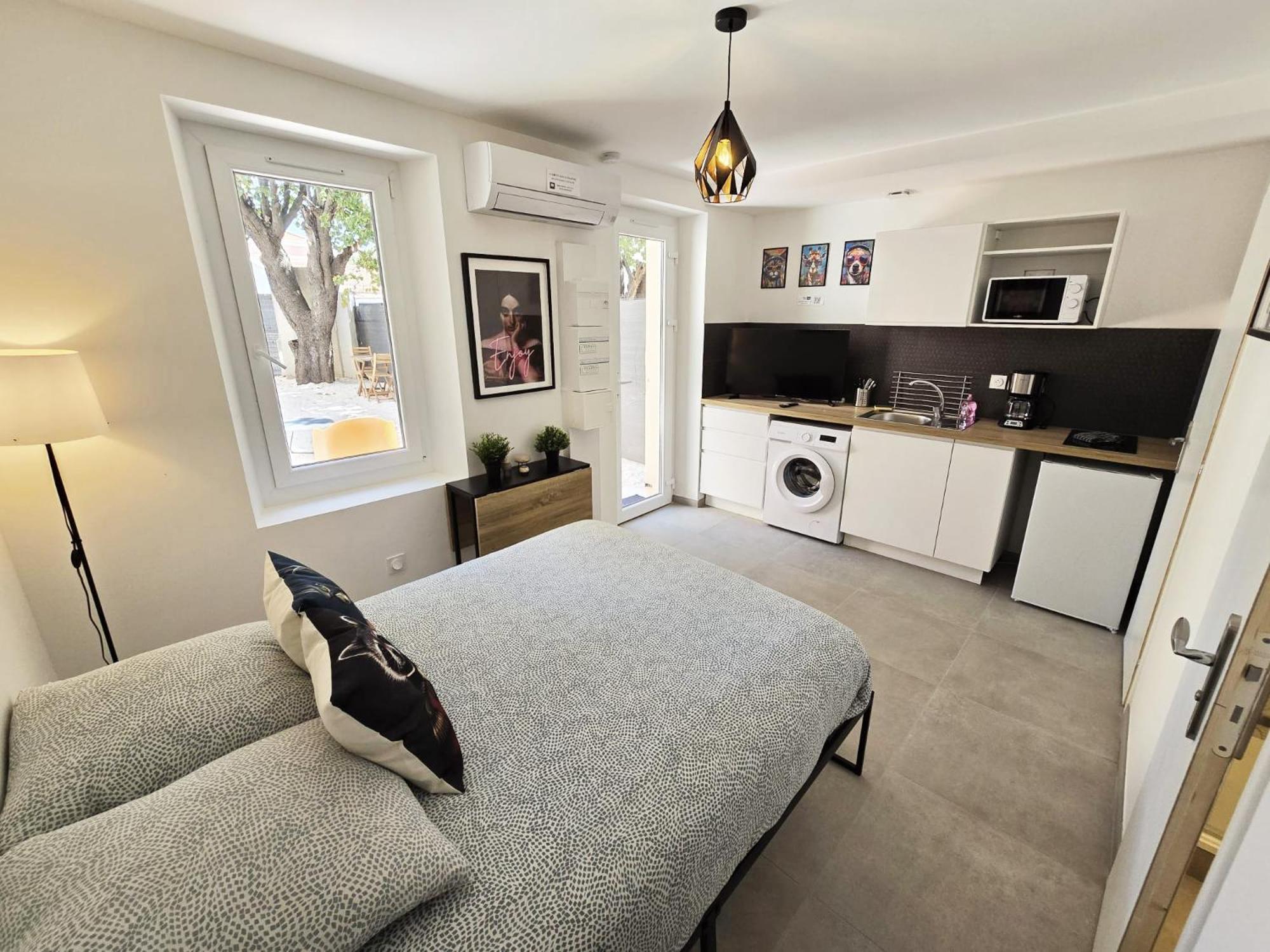 Gregbnb - Studio 17M2 - Terrasse - Clim - Ouest - 5 Tolone Esterno foto